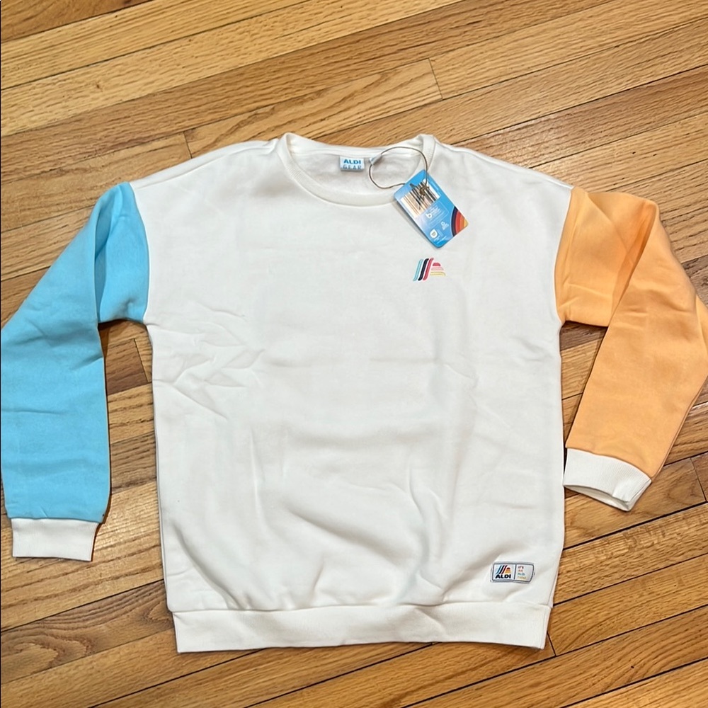 ALDI Le Coq Sportif Men's Multicolor Sweater